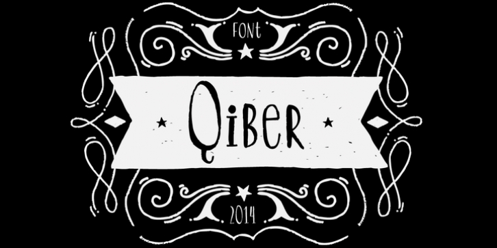 Qiber font preview