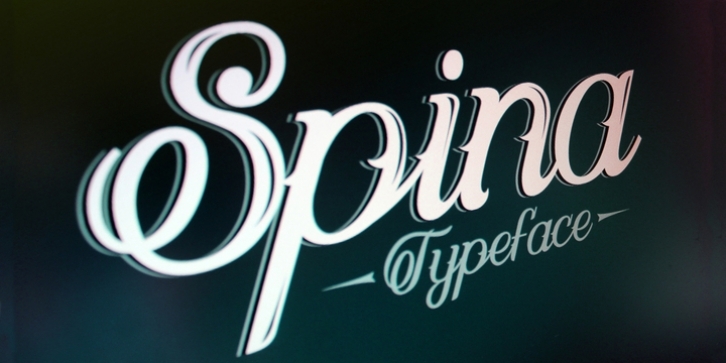 Spina font preview