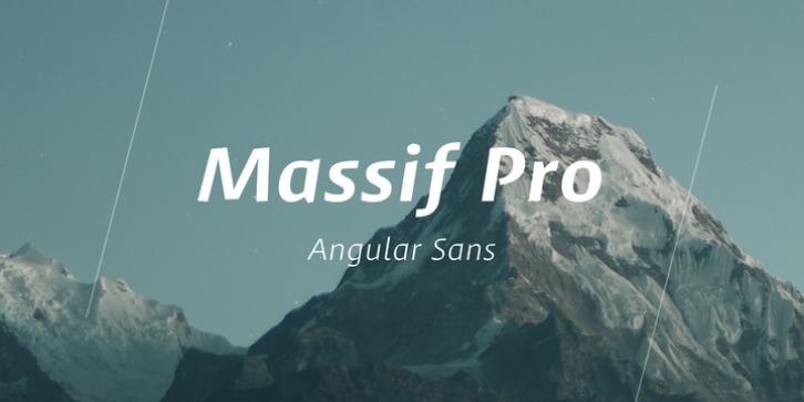 Massif font preview