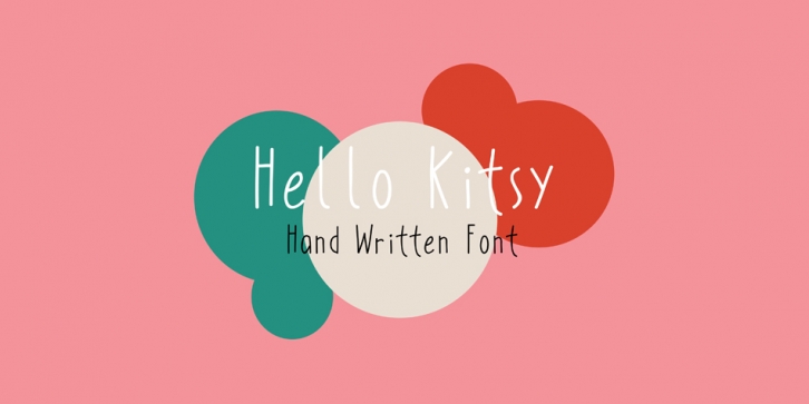 Hello Kitsy font preview