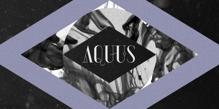 Aquus font preview