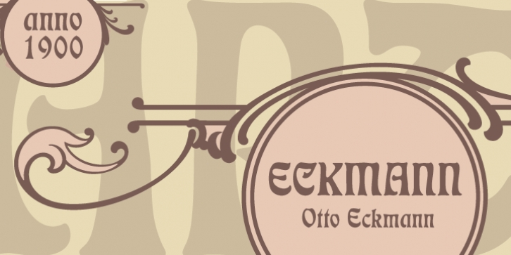 Eckmann font preview