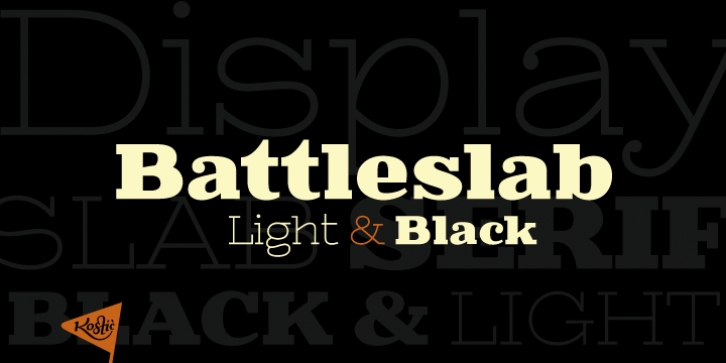 Battleslab font preview