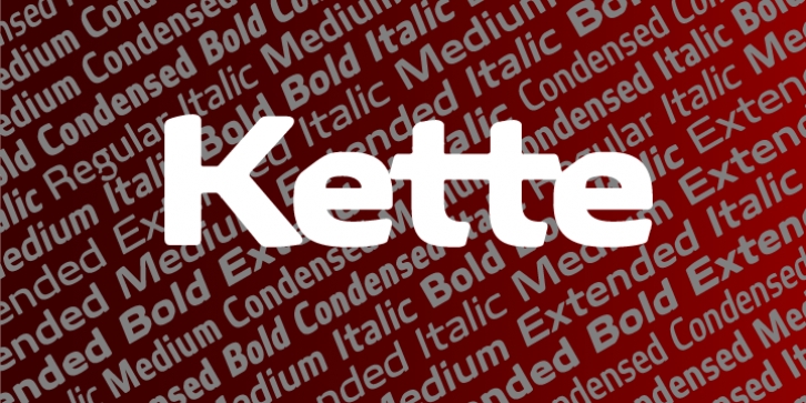 Kette Pro font preview