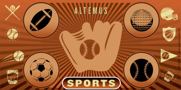 Altemus Sports font preview