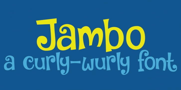 Jambo font preview