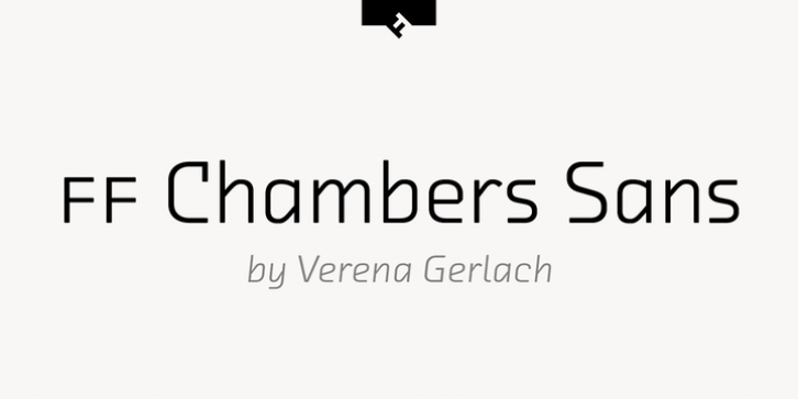 FF Chambers Sans font preview