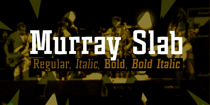 Murray Slab font preview