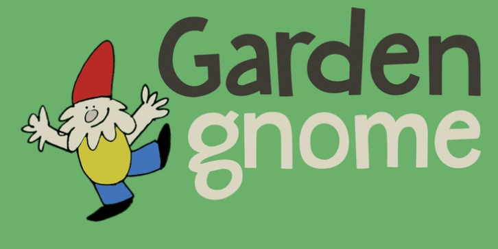 Garden Gnome font preview