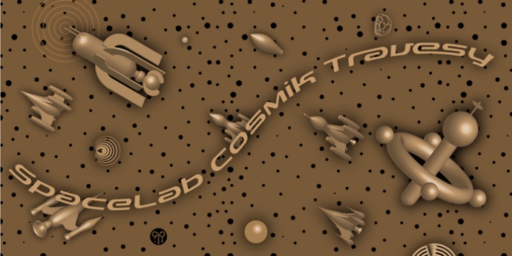 SpaceLab font preview