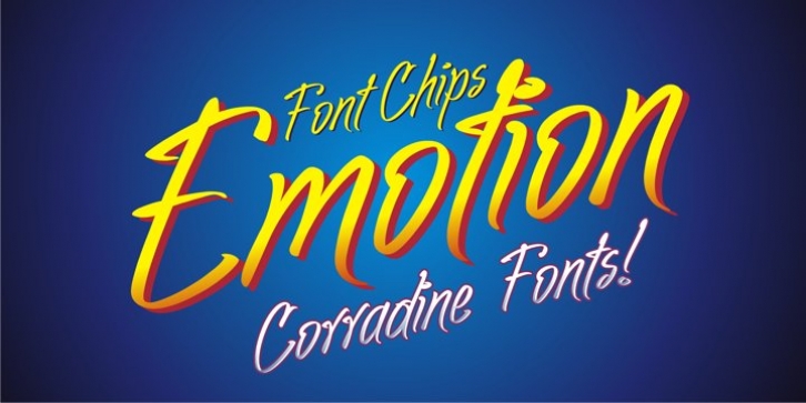 Emotion font preview