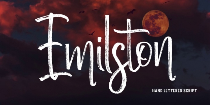 Emilston font preview
