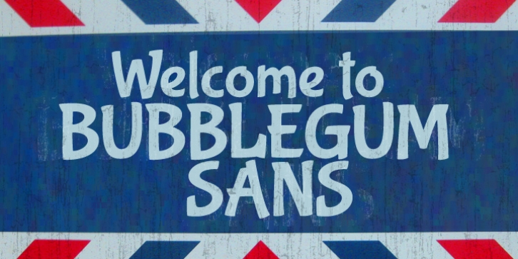 Bubblegum Sans Pro font preview