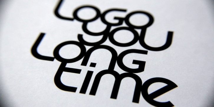 LogoYouLongTime font preview