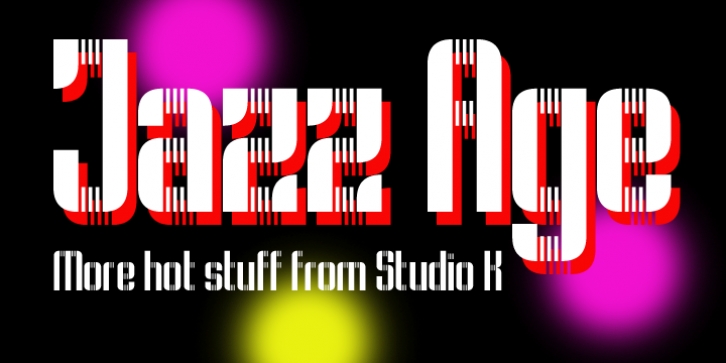 Jazz Age font preview