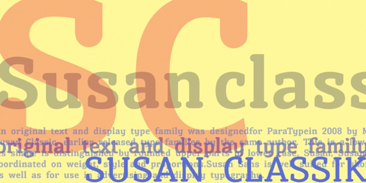Susan Classic font preview