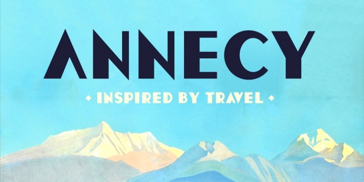 Annecy font preview