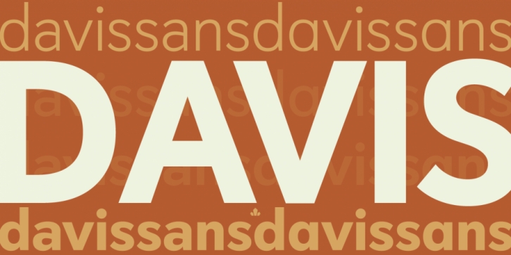 Davis Sans font preview