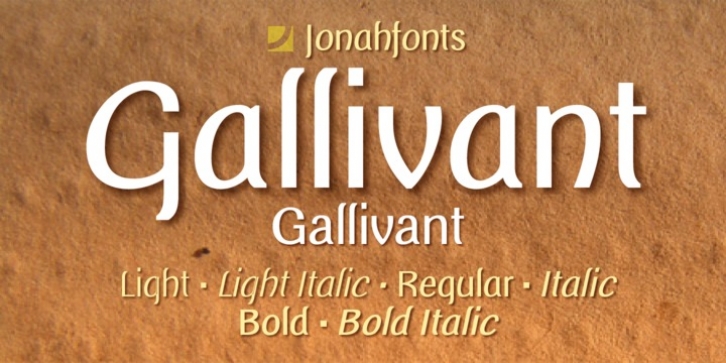 Gallivant font preview