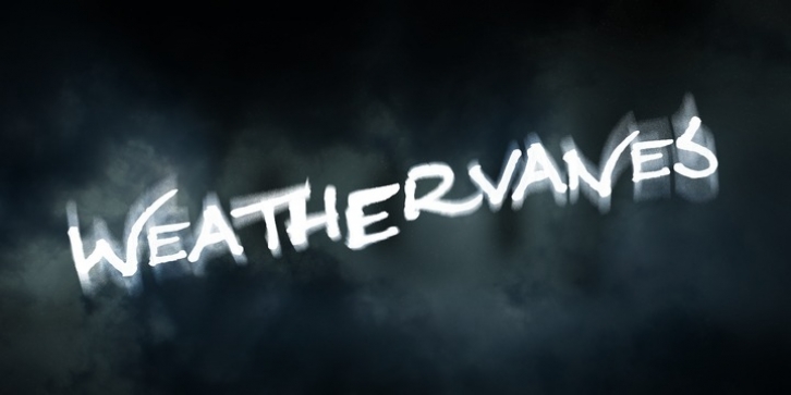 Weathervanes font preview