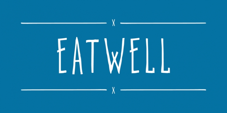 Eatwell font preview