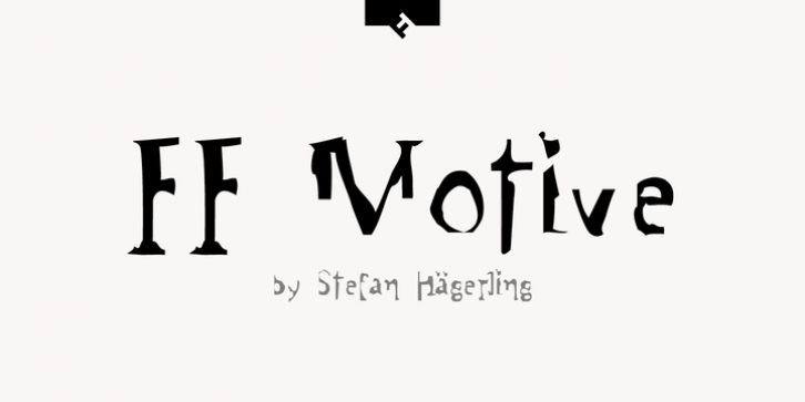 FF Motive font preview