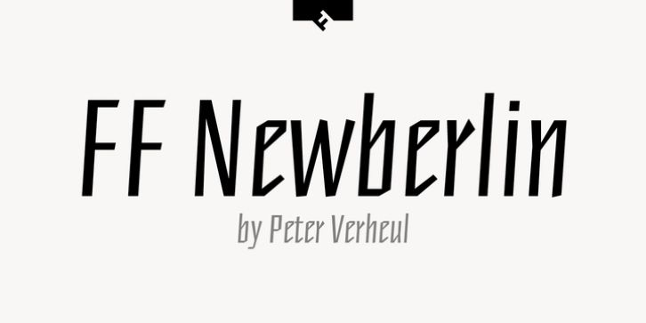 FF Newberlin font preview
