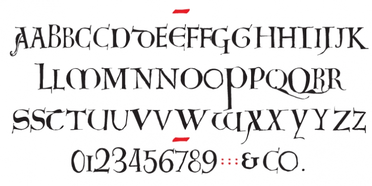 Dorsal font preview