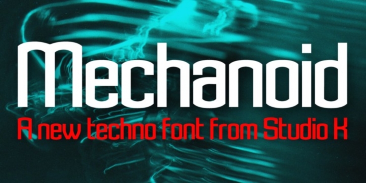 Mechanoid font preview