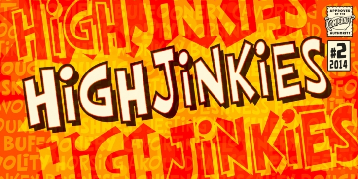 High Jinkies font preview