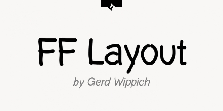 FF Layout font preview