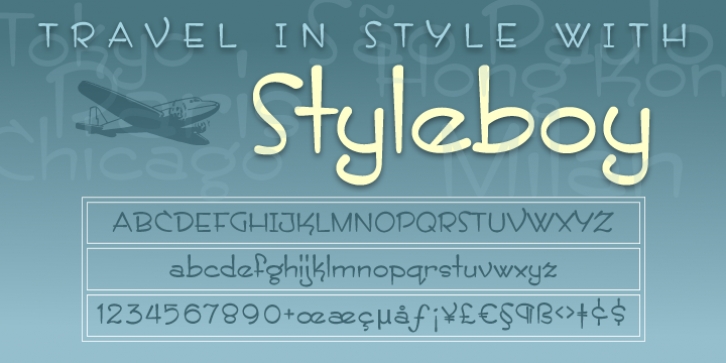ITC Styleboy font preview