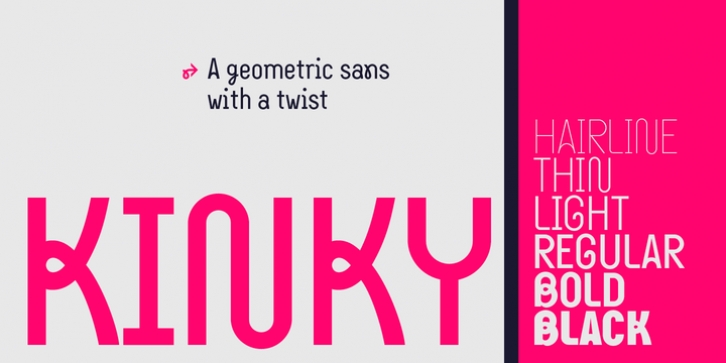 Kinky font preview