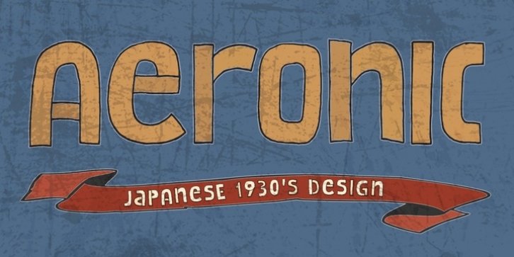 Aeronic font preview