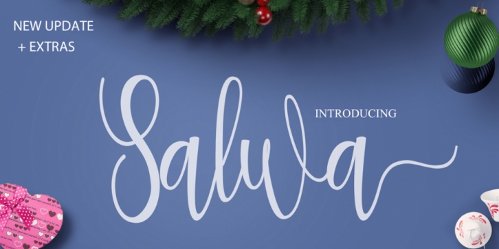 Salwa font preview