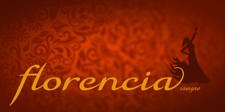 Florencia font preview