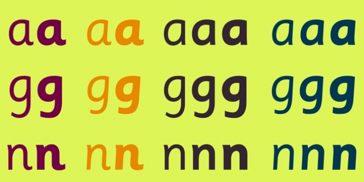 Sassoon font preview