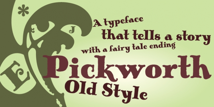 Pickworth Old Style Pro font preview