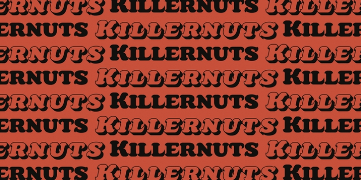 Killernuts font preview