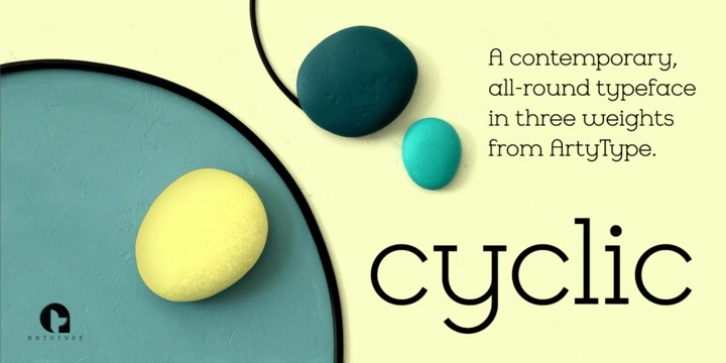 Cyclic font preview