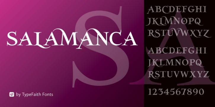 SalamancaTF font preview