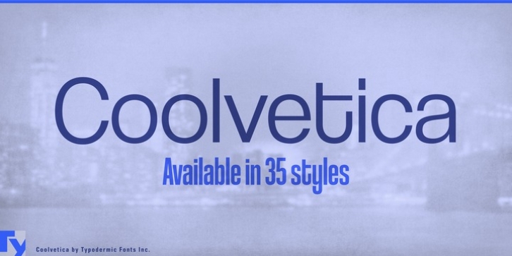 Coolvetica font preview