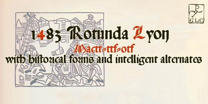 1483 Rotunda Lyon font preview