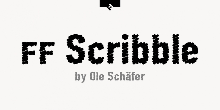 FF Scribble font preview