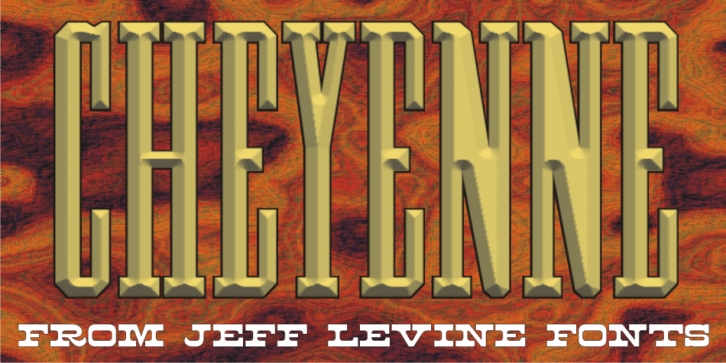 Cheyenne JNL font preview