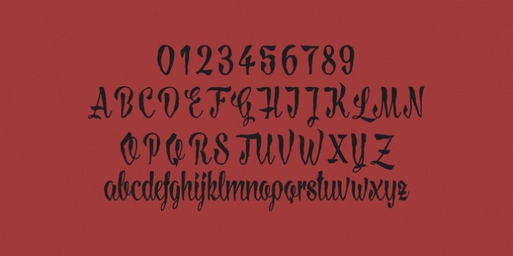 Lovely Madness font preview