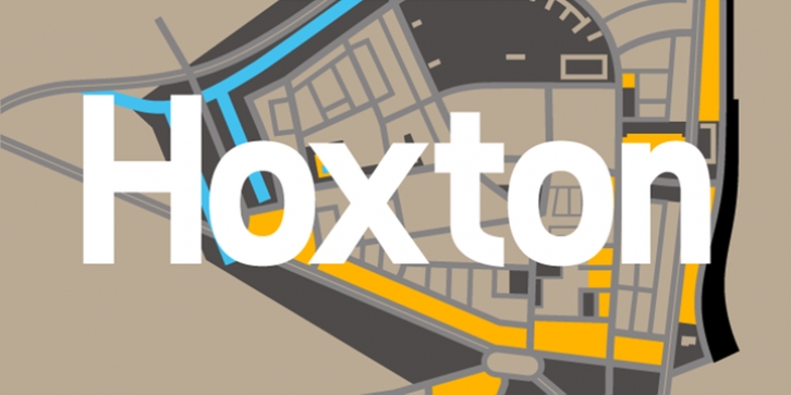Hoxton font preview