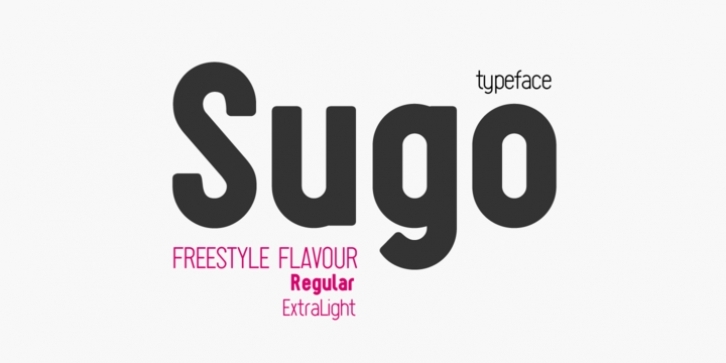 Sugo font preview