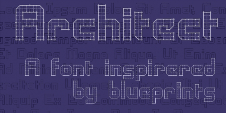 Architect font preview
