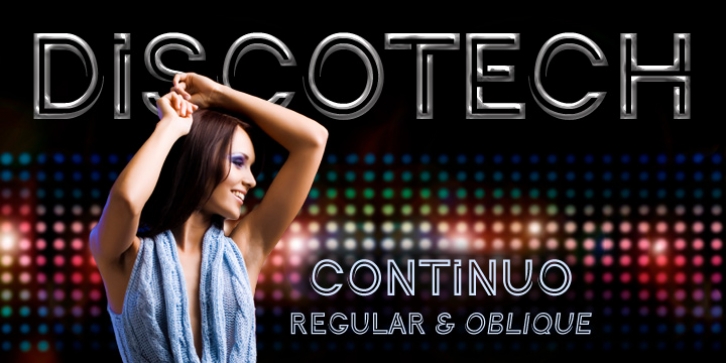 Continuo font preview